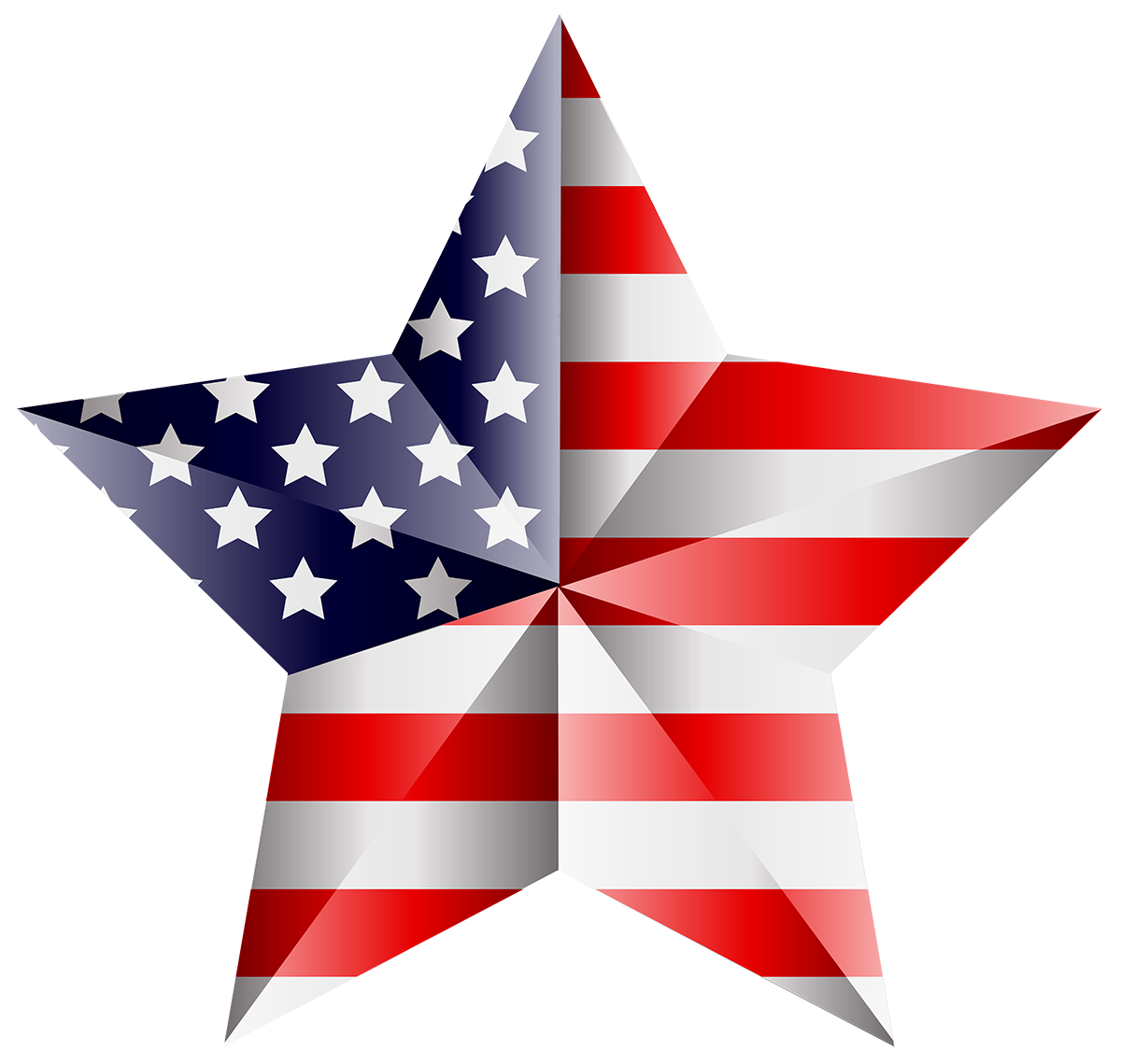 American_Star_Transparent_PNG_Clip_Art_Image